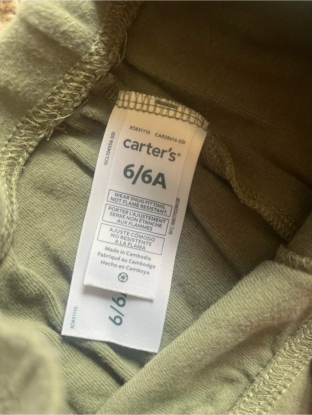 Carters two piece